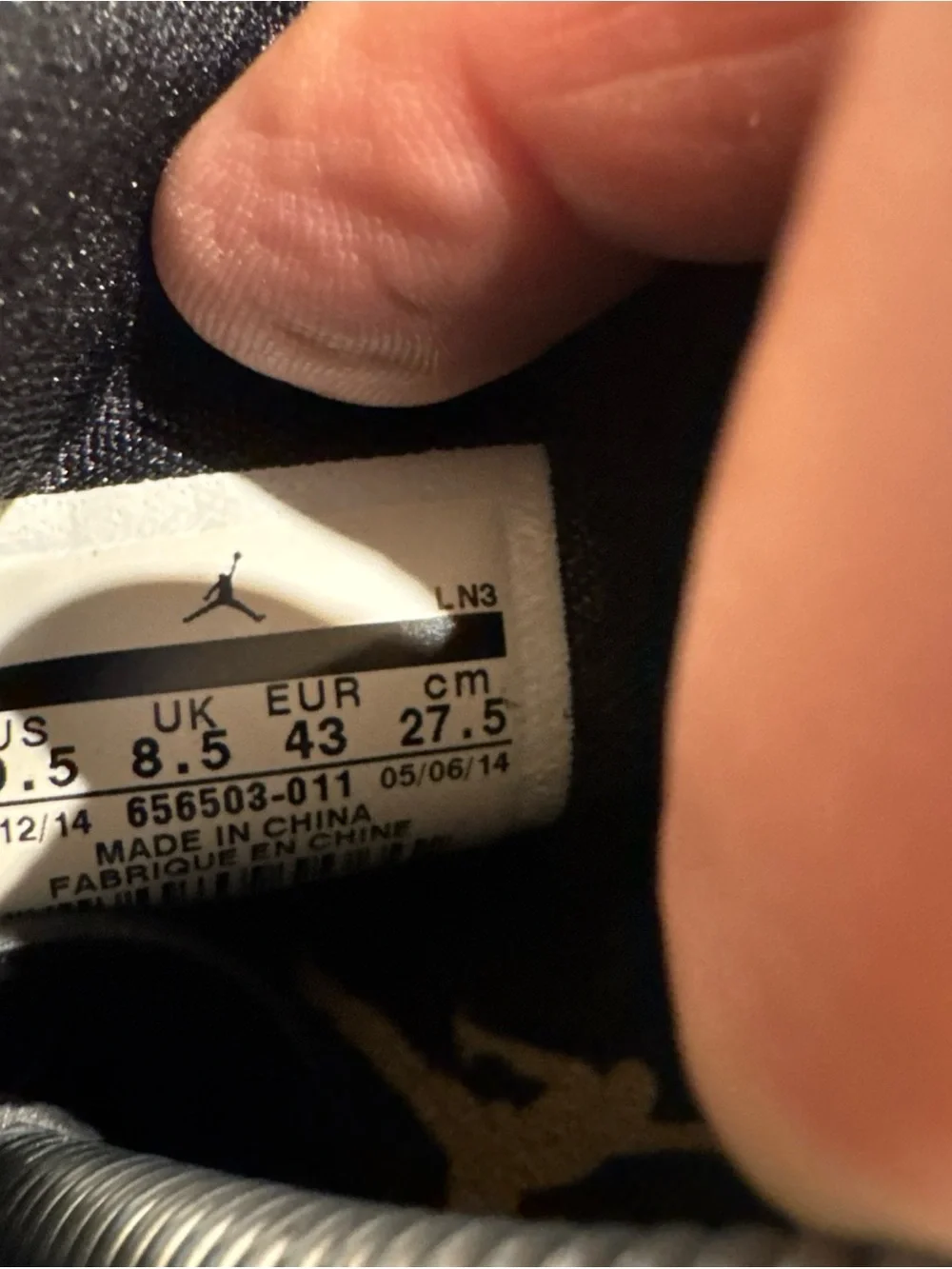 Air Jordan Future 3M Men’s Size 9.5 - (656503-011)